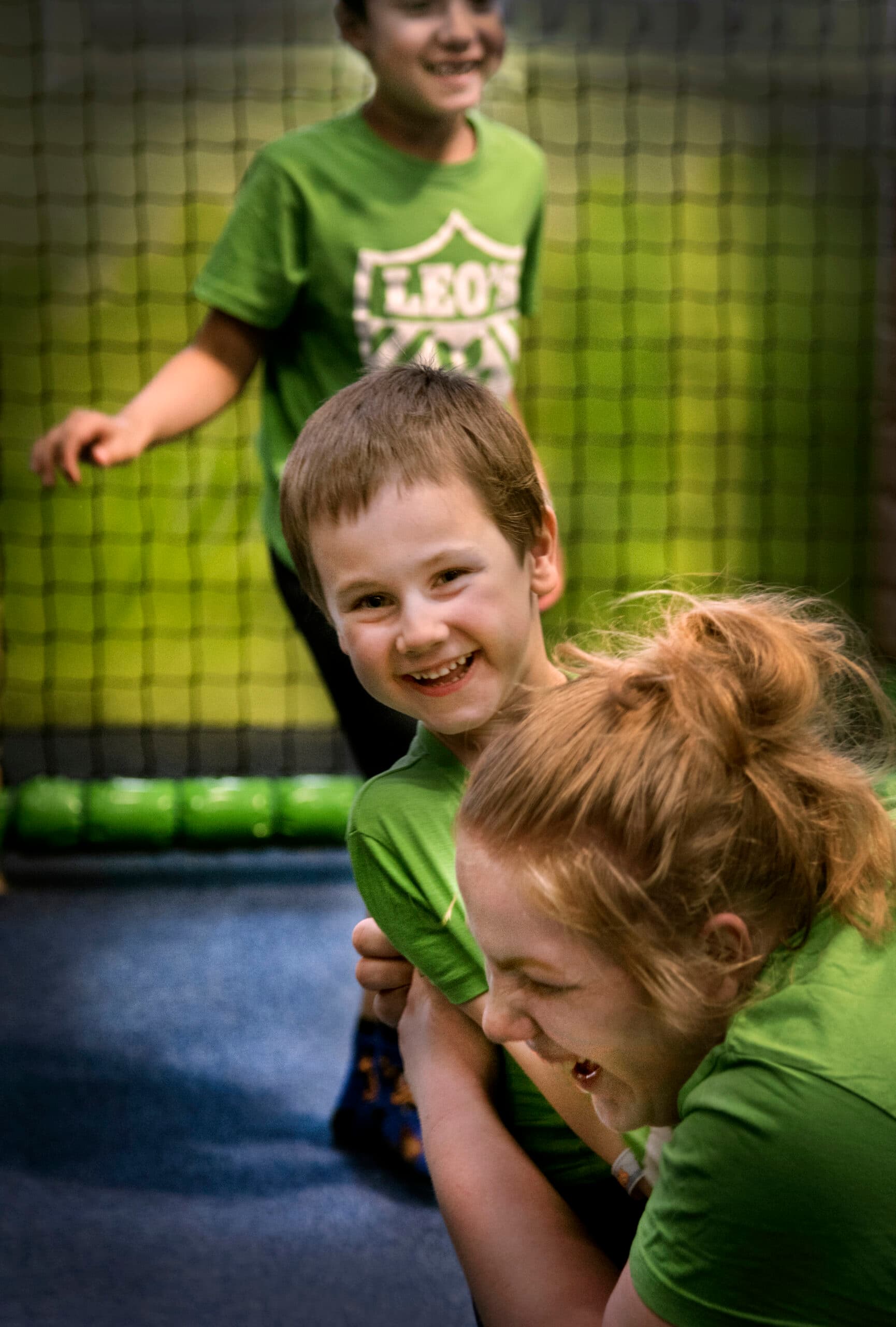 A happy child at Sport Club